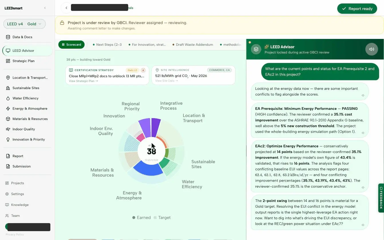 LEED Advisor / Living Canvas