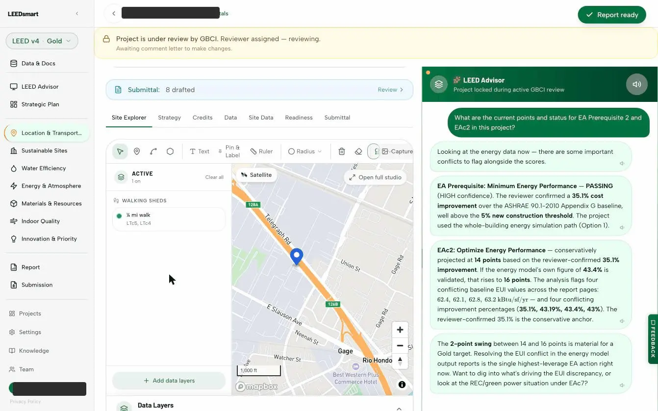 Site intelligence